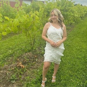White dress